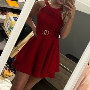 Red Dress, Size small. Clean smoke free home.